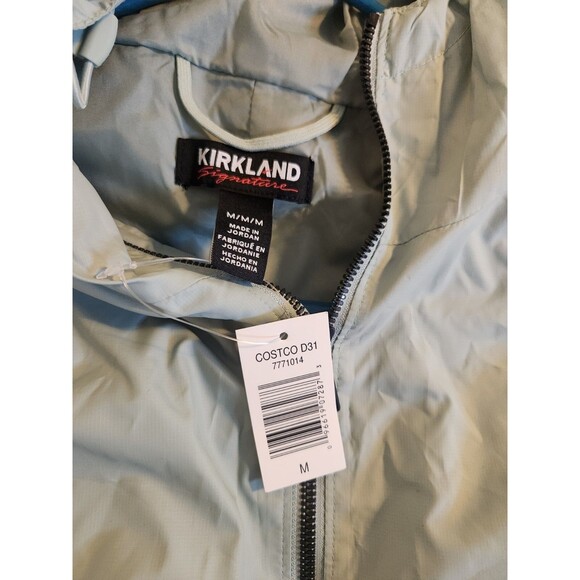 Kirkland Signature Women's Medium Hooded Lightweight Windbreaker Rain Jacket NWT - Picture 8 of 10